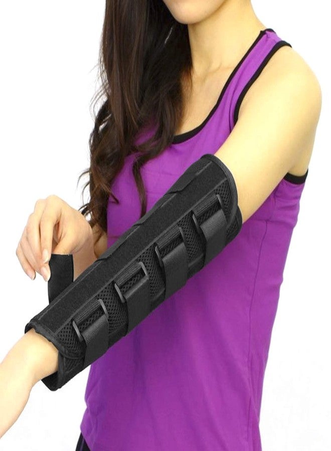 Holiberty Adult Kid Elbow Brace Splint Cubital Tunnel Syndrome Adjustable Elbow Support Brace Fracture Immobilizer Protector Tennis Arm Stabilizer Night Sleep Elbow Arthritis Tendonitis Pain Relief Splint Wrap - Image 1